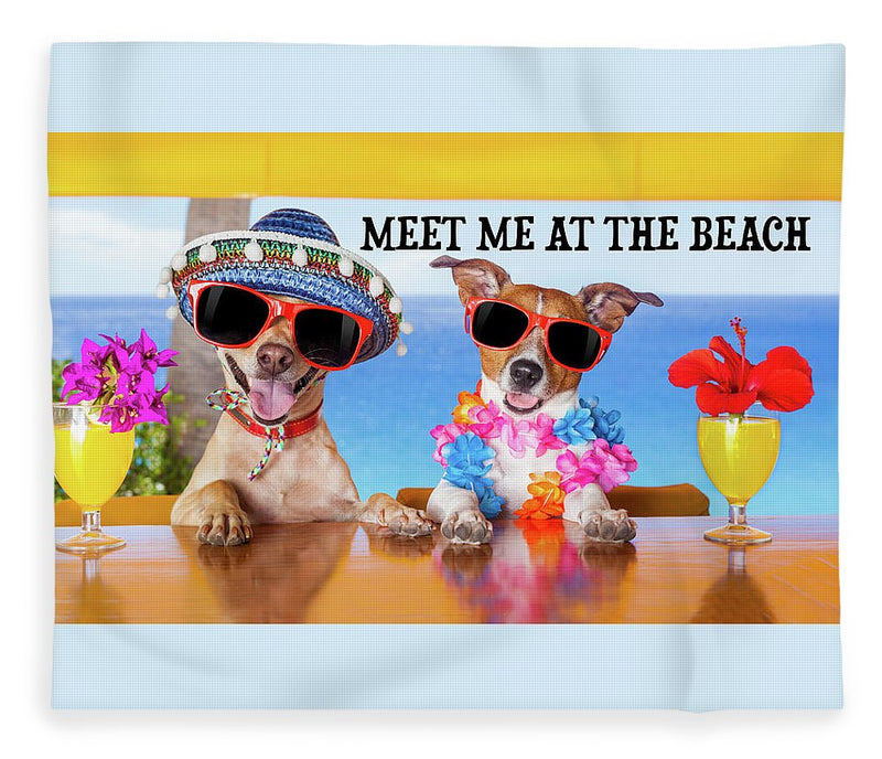 Meet Me At The Beach - Blanket