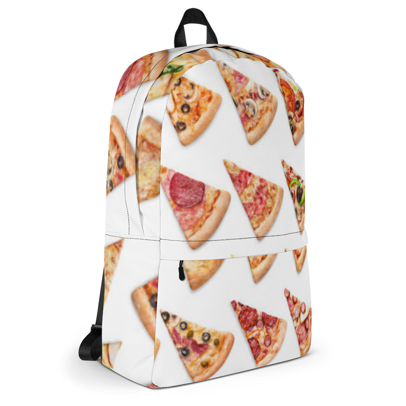 Designer Backpack; Slices of Pizza