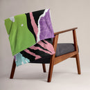 Laguna Fox Collection; Designer Throw Blanket with Beautiful Colors!