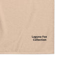 Laguna Fox Collection;  Oversized Embroidered Turkish Towel