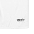 Laguna Fox Collection;  Oversized Embroidered Turkish Towel