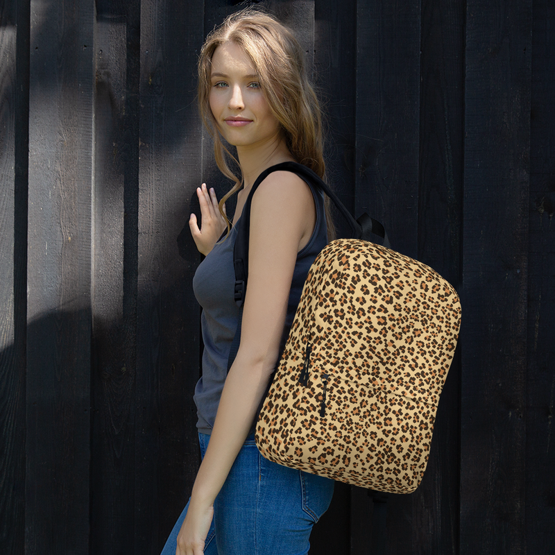 Backpack - Leopard Print