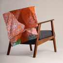 Laguna Fox Collection; Designer Throw Blanket; Sugar Candy