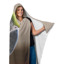 Birds Eye View Hooded Blanket