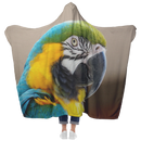 Birds Eye View Hooded Blanket