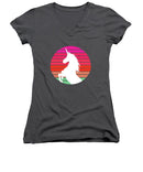 Rainbow Unicorn - Women's V-Neck