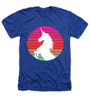 Rainbow Unicorn - Heathers T-Shirt