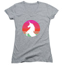 Rainbow Unicorn - Women's V-Neck