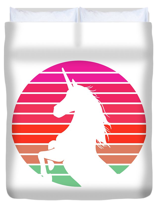 Rainbow Unicorn - Duvet Cover