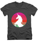 Rainbow Unicorn - Men's V-Neck T-Shirt