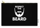 Respect The Beard - Carry-All Pouch