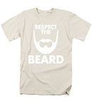 Respect The Beard - Men's T-Shirt  (Regular Fit)