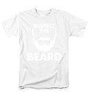 Respect The Beard - Men's T-Shirt  (Regular Fit)