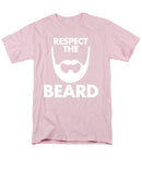 Respect The Beard - Men's T-Shirt  (Regular Fit)