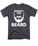 Respect The Beard - Men's T-Shirt  (Regular Fit)
