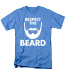 Respect The Beard - Men's T-Shirt  (Regular Fit)