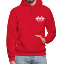 Some Smoke Weed Some Hit THe Bottle Adult Hoodie - red
