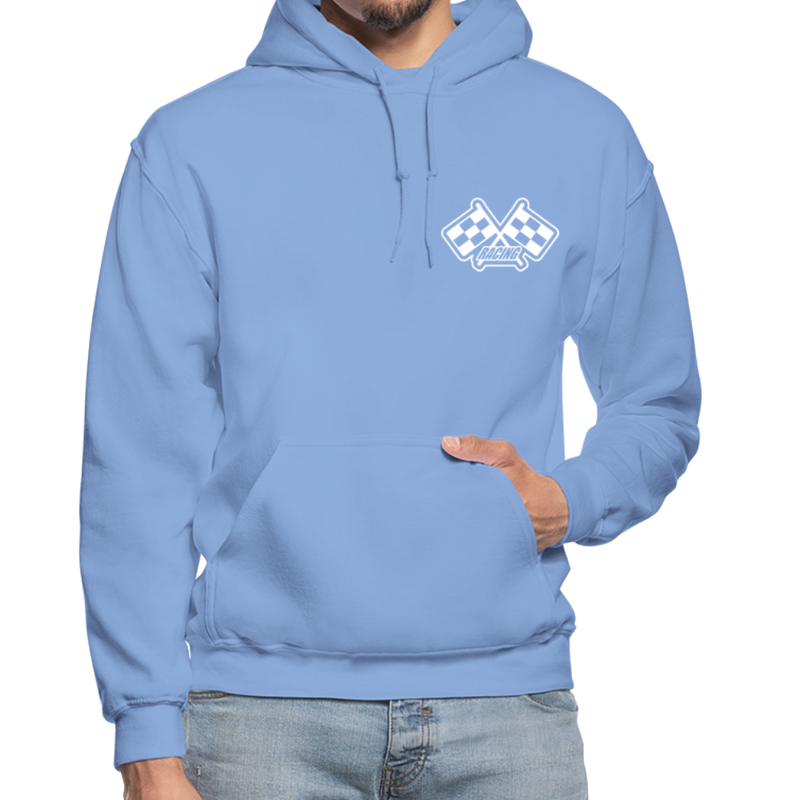 Some Smoke Weed Some Hit THe Bottle Adult Hoodie - carolina blue