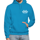 Some Smoke Weed Some Hit THe Bottle Adult Hoodie - turquoise
