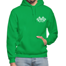 Some Smoke Weed Some Hit THe Bottle Adult Hoodie - kelly green