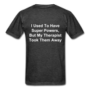 I Used To Have Superpowers Unisex Classic T-Shirt - heather black