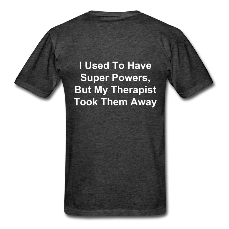 I Used To Have Superpowers Unisex Classic T-Shirt - heather black