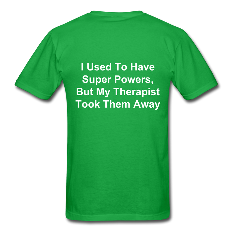 I Used To Have Superpowers Unisex Classic T-Shirt - bright green