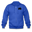 Todays Good Mood Is Sponsored By Beer  Heavy Blend Adult Zip Hoodie - royal blue