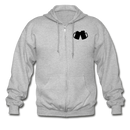 Todays Good Mood Is Sponsored By Beer  Heavy Blend Adult Zip Hoodie - heather gray