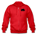 Todays Good Mood Is Sponsored By Beer  Heavy Blend Adult Zip Hoodie - red