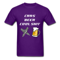 Cars Beer Cool Shit Unisex Classic T-Shirt - purple