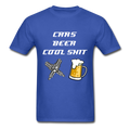 Cars Beer Cool Shit Unisex Classic T-Shirt - royal blue