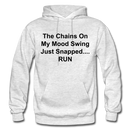 The Chains On My Mood Swing Heavy Blend Adult Hoodie - light heather gray