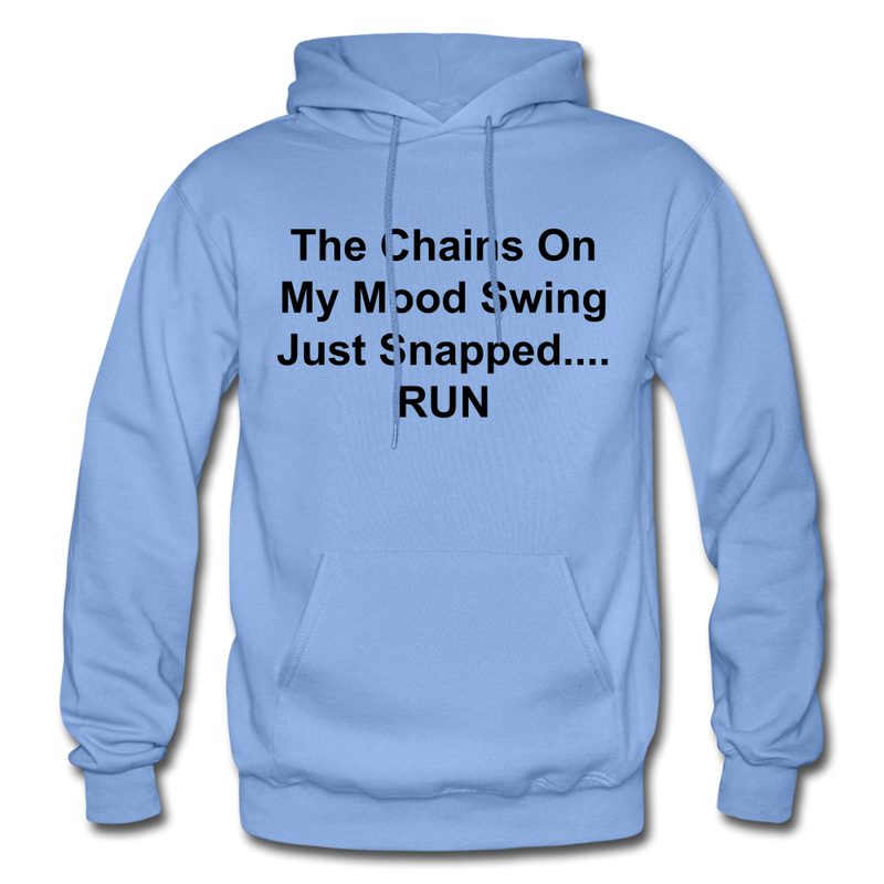 The Chains On My Mood Swing Heavy Blend Adult Hoodie - carolina blue
