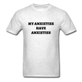 My Anxieties Have Anxieties Unisex Classic T-Shirt - light heather gray