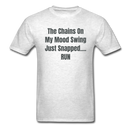 The Chains On My Mood Swing Unisex Classic T-Shirt - light heather gray