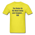 The Chains On My Mood Swing Unisex Classic T-Shirt - yellow