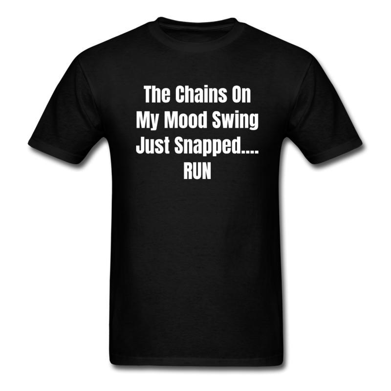 The Chains On My Mood Swing Unisex Classic T-Shirt - black