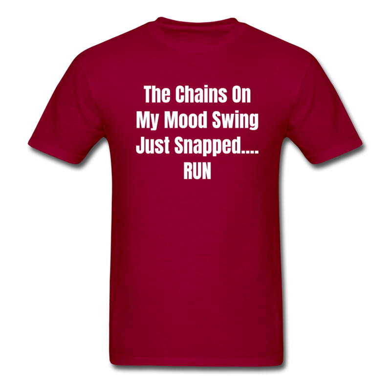 The Chains On My Mood Swing Unisex Classic T-Shirt - dark red