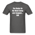 The Chains On My Mood Swing Unisex Classic T-Shirt - charcoal