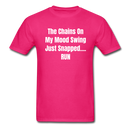 The Chains On My Mood Swing Unisex Classic T-Shirt - fuchsia