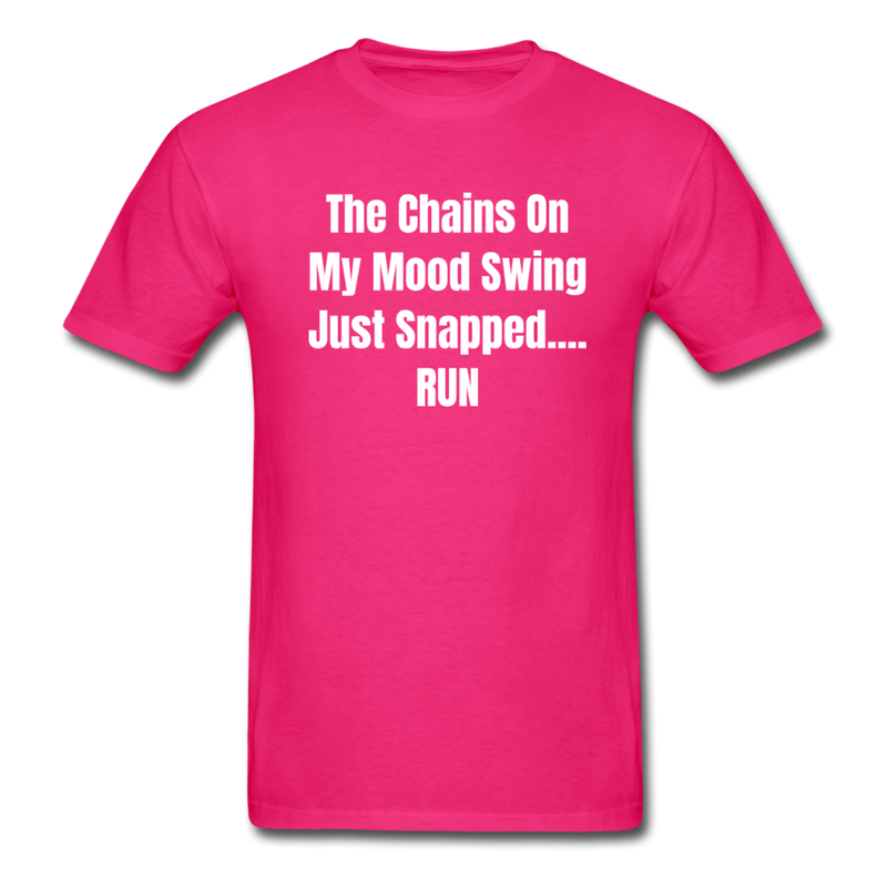The Chains On My Mood Swing Unisex Classic T-Shirt - fuchsia