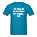 The Chains On My Mood Swing Unisex Classic T-Shirt - turquoise