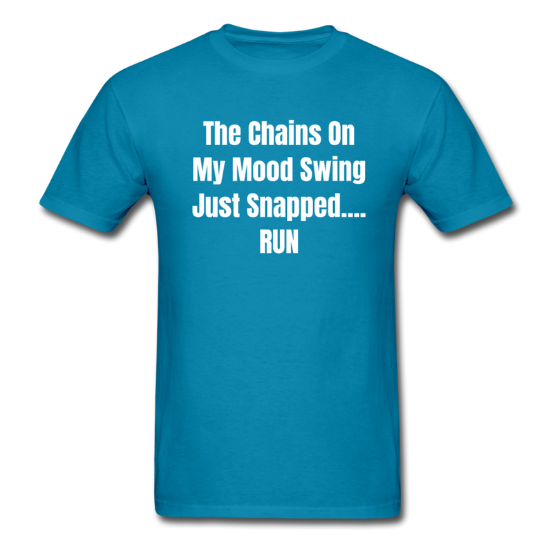 The Chains On My Mood Swing Unisex Classic T-Shirt - turquoise
