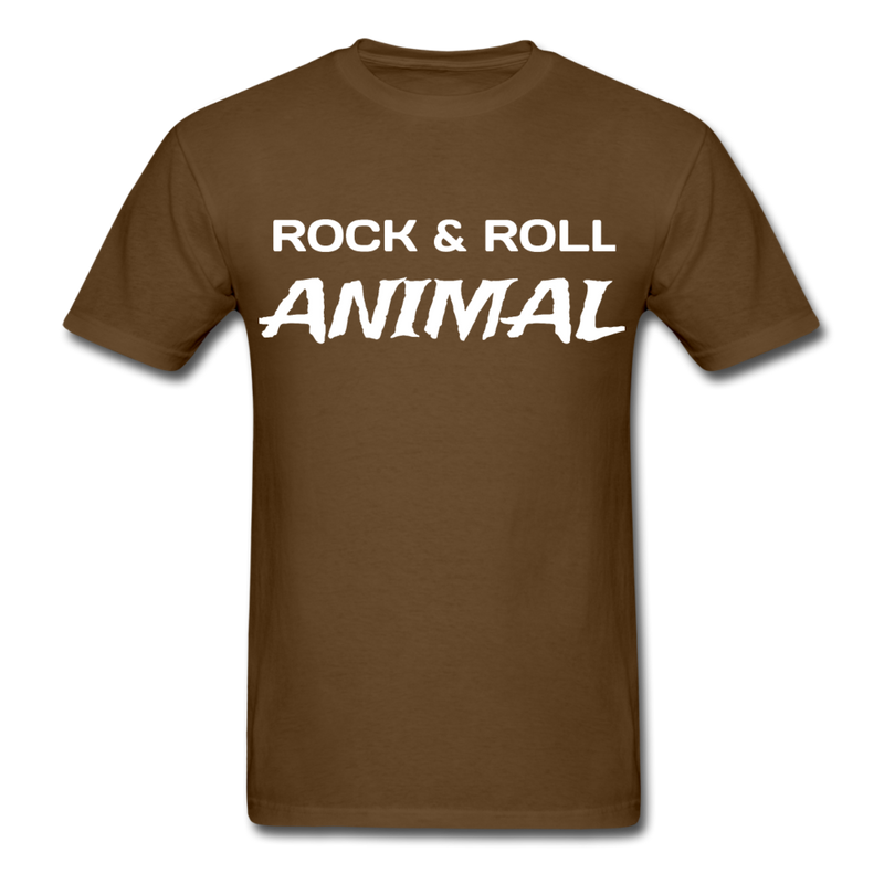 Rock & Roll Animal Unisex Classic T-Shirt - brown