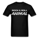 Rock & Roll Animal Unisex Classic T-Shirt - black