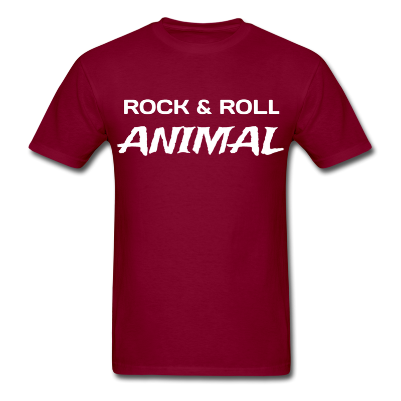 Rock & Roll Animal Unisex Classic T-Shirt - burgundy