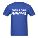 Rock & Roll Animal Unisex Classic T-Shirt - royal blue