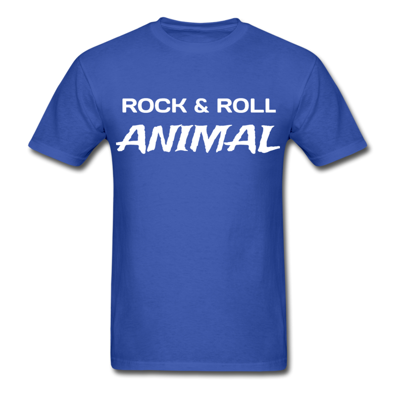 Rock & Roll Animal Unisex Classic T-Shirt - royal blue