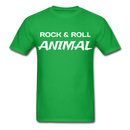 Rock & Roll Animal Unisex Classic T-Shirt - bright green